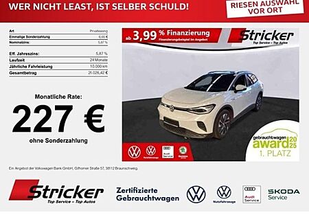 VW ID.4 Volkswagen Pure 125/52 227,-ohne Anzahlung Navi Pano
