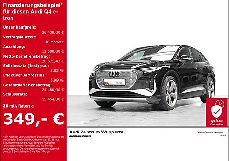 Audi Q4 e-tron SPORTBACK 40 S-LINE MATRIX PANO LEDER