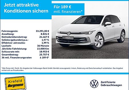 VW Golf Volkswagen VIII 1.5 eTSI Style AHK LED ACC KAMERA SHZ