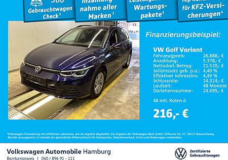 VW Golf Volkswagen VIII Variant 1.5 TSI Life Standhzg. Rückfah