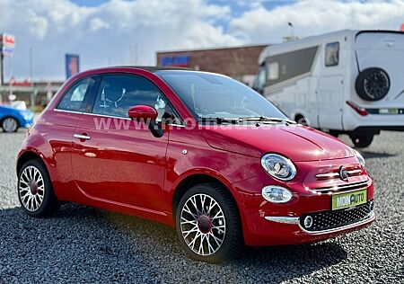 Fiat 500C Red Cabriolet KLIMA EINPARKH TEMP CARPLAY