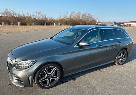 Mercedes-Benz C 220 d T AMG-Line*9G*AHK*DIS*Spur*NIGHT, LED