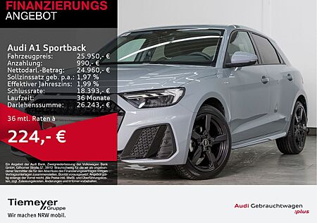 Audi A1 Sportback 25 TFSI S LINE LM17 NAVI LED SPORTS
