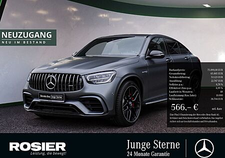 Mercedes-Benz GLC 63 AMG S 4M+ Coupé AHK Abstandstemp. LED Nav