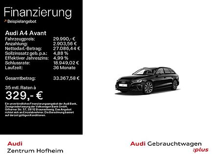 Audi A4 Avant 35 TDI S line S tro*Standh*Matrix*Navi+
