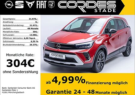 Opel Crossland X Crossland Elegance Paket 1.2 Turbo Allwetter Kam