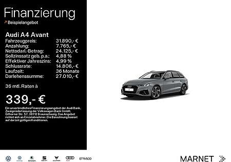 Audi A4 Avant 40 TFSI S line*Navi*LED*Alu*PDC* Co