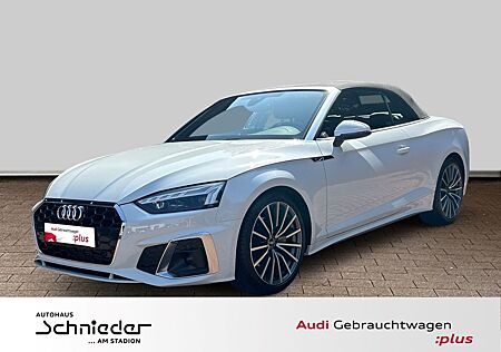 Audi A5 Cabriolet 40 TFSI S line AHK+NAVI+LEDER+VIRTU