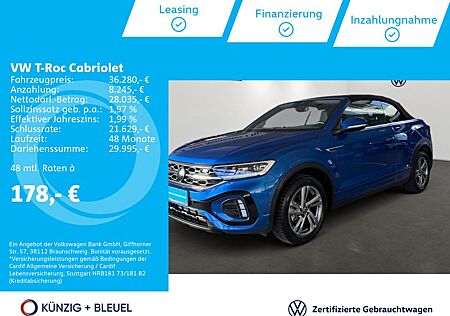 VW T-Roc Volkswagen Cabriolet R-Line 1,5 TSI Nav*ACC*LED*CarPl