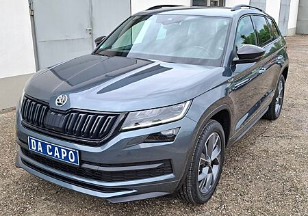Skoda Kodiaq Sportline 4x4 1.Hand 360°Kamera Leder AHK