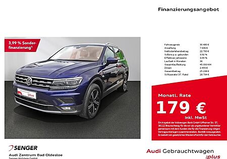 VW Tiguan Volkswagen 2.0 TSI Highline 4MO DSG LED AHK HuD