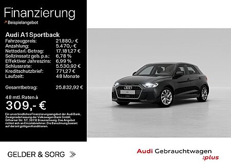 Audi A1 Sportback Advanced 25 TFSI EPH*DAB+*Virtual