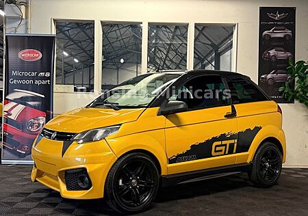Aixam Coupe Coupé GTI CABRIO Gelb Mopedauto Microcar 45 KM