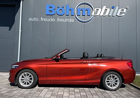 BMW 218i Cabrio/Advantage/LED/PDC/Leder/AHK