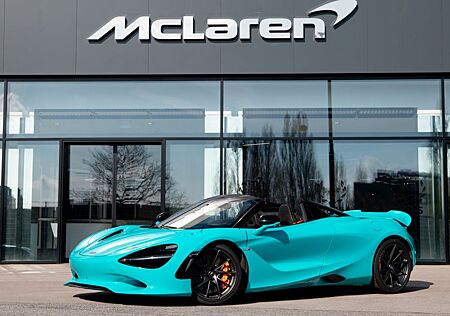 McLaren 750S Spider / Tokyo Cyan / Carbon Int. / B&W