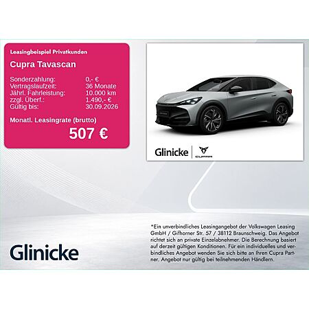 Cupra Tavascan leasen