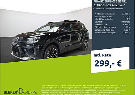 Citroën C5 Aircross 1.2 Mild-Hybrid 136 Max