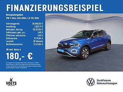 Volkswagen T-Roc Life GOAL 1.5 TSI DSG LED+RearView+ACC+SHZ