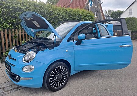 Fiat 500C 500 Cabrio Orig 89 tkm Klima TwinAir TÜV NEU !!!