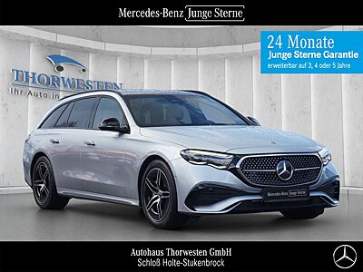 Mercedes-Benz E 200 T-Modell AMG Line AHK Panorama Night 360°