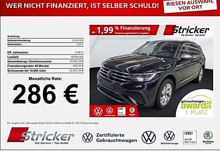 VW Tiguan Allspace Volkswagen Life 2.0TDI DSG 286,-ohne Anzah