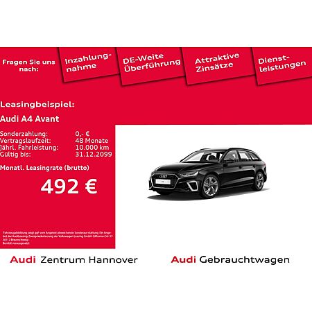Audi A4 leasen