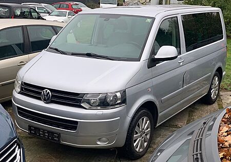 VW T5 Transporter Volkswagen T5 Bus Caravelle7 SITZE+ 2x KLIMAAUTOMATIK+LEDER