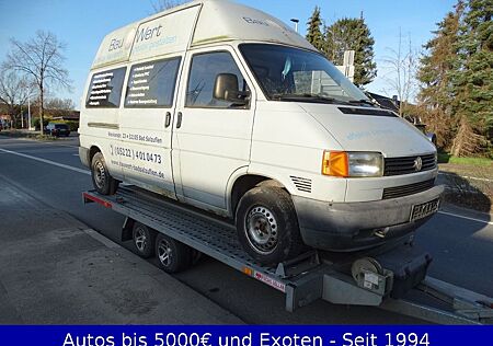 VW T4 Caravelle Volkswagen 2.4 D Lang und Hoch - Wohnmobil