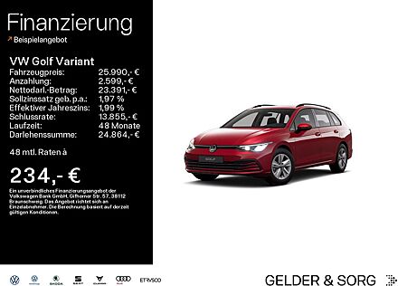 VW Golf Volkswagen Variant Life 1.0 TSI LED*Navi*AHK*Pano*ACC