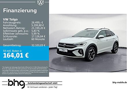 VW Taigo Volkswagen R-Line 1,0 l TSI OPF ) 7-Gang-Doppelkupplu