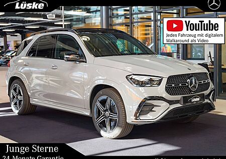 Mercedes-Benz GLE 350 de AMG Line Night alpingrau flowing line
