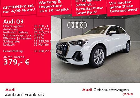 Audi Q3 45 TFSI e S tronic S line Navi Tempomat DAB V