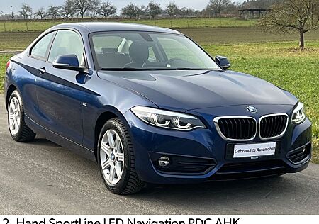 BMW 218 d Coupe Sport Line 2 Hand LED Navi