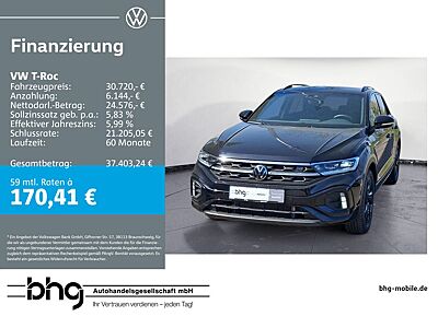Volkswagen T-Roc 2.0 TDI DSG R-Line #Anhängerkuplung #Black