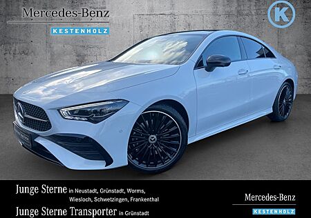 Mercedes-Benz CLA 200 AMG+NIGHT+19"+PANO+HUD+360+KEYL+MLED+SHZ
