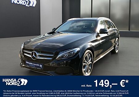 Mercedes-Benz C 250 T AVANTGARDE LED NAVI HUD PANO 360° STANDH