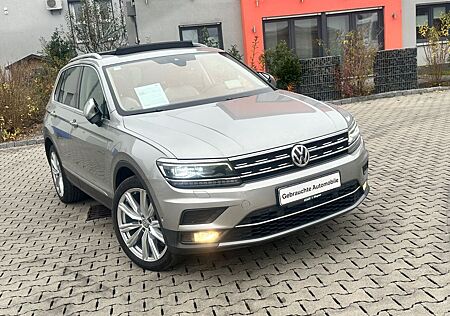 VW Tiguan Volkswagen Highline 4Motion DSG Pano Leder ACC AHK