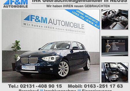 BMW 120d Urban Line Sport-Leder PDC Xenon Alu
