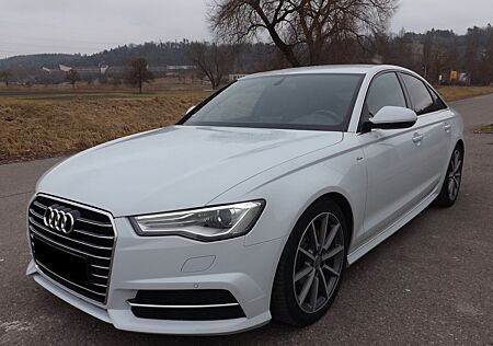 Audi A6 2.0TDI S-L Perleffektweiß,8-f,Voll.,TOP ZUST.
