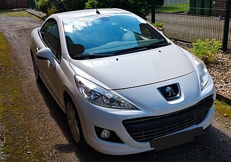 Peugeot 207 CC Cabrio Klima Leder Weiß 120 PS