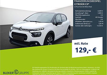 Citroën C3 PureTech 83 Shine Pack