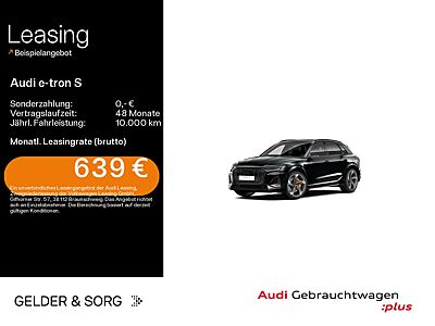 Audi e-tron S qu. 370 kW 348km/WLTP*Air*B&O*HuD*Pano