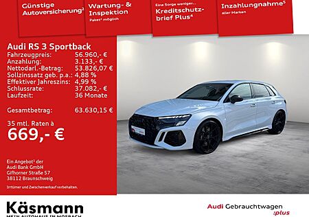 Audi RS3 RS 3 Sportback quattro MATRIX RS-AGA B&O NAV SHZ