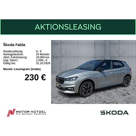 Skoda Fabia leasen