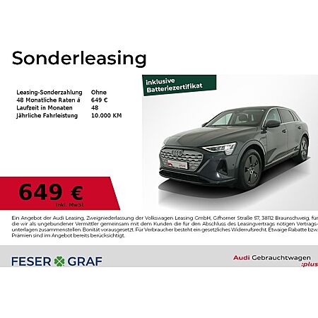 Audi Q8 e-tron leasen