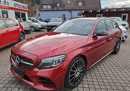 Mercedes-Benz C 220 T d AMG LINE*NIGHT*BUR*AHK*360*LED*MBEAM*