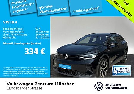 VW ID.4 Volkswagen Pro Performance ACC CCS IQ.Light Navi Rear