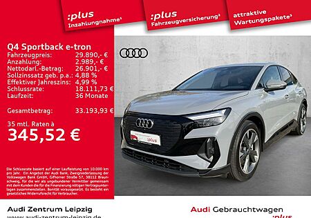 Audi Q4 e-tron gebraucht kaufen Audi Q4 e-tron Q4 Sportback 40 e-tron *LED*Sonos*Assistenz+*