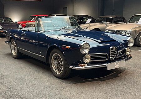 Alfa Romeo 2600 TOURING SPIDER/GT. ZUSTAND/WGA 2+/BORRANI