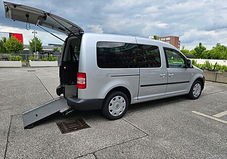 VW Caddy Volkswagen Maxi Team Rollstuhlrampe Absenkung